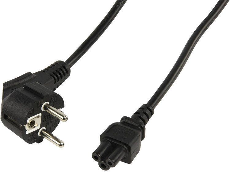 goobay Voedingskabel 1, 8m Voor notebook adapters