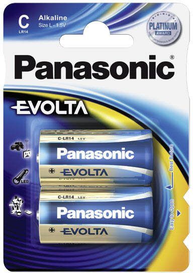 Panasonic Evolta C Single use Battery Alkaline 1, 5 V