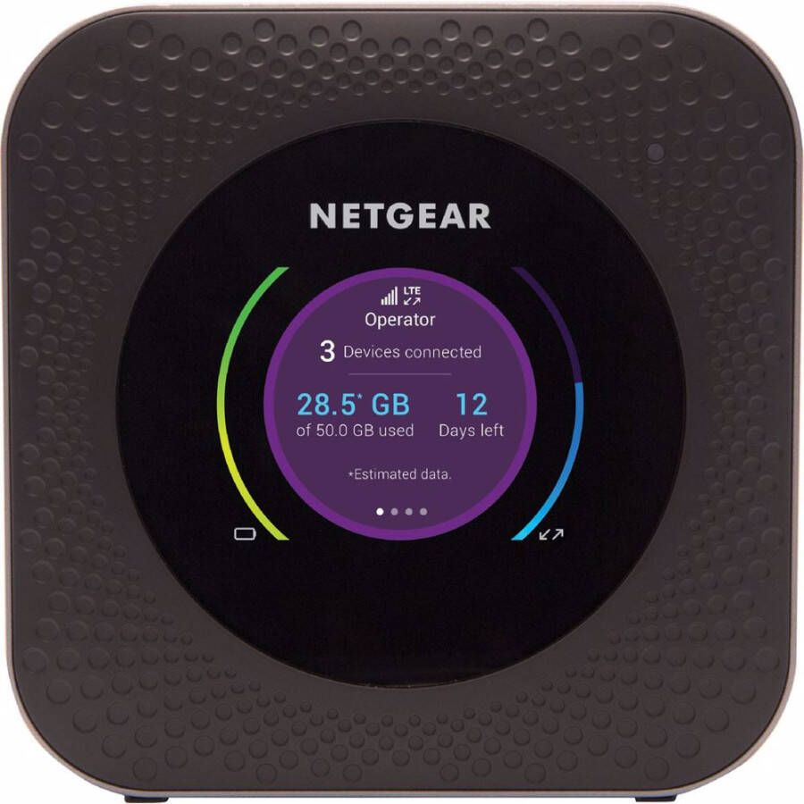 Netgear Nighthawk M1 4G Mi Fi routers Zwart