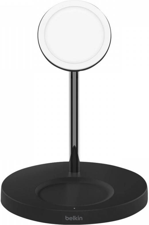 Belkin Boostcharge Pro Magsafe 2 in 1 Wireless Charger Stand Zwart