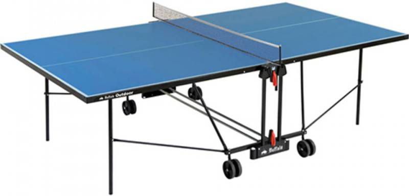 Buffalo Basic Outdoor Tafeltennistafel Blauw