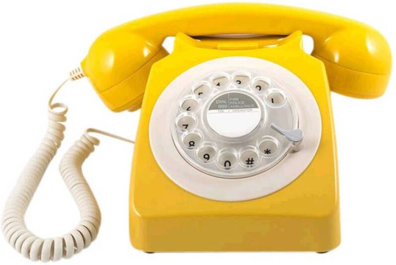 Merkloos Gpo 746 Draaischijf Telefoon Aan Te Sluiten Op Modem Mosterd