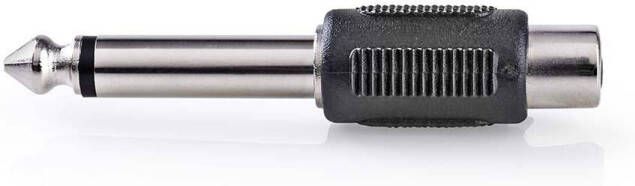 Nedis CAGP23935BK mono audio adapter 6.35 mm male RCA female(10 st. )