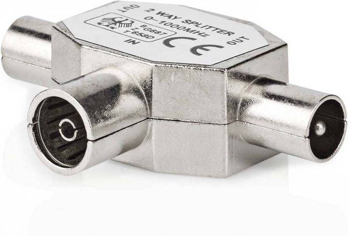 Nedis Satelliet En Antenne adapter Csgb40950me Zilver