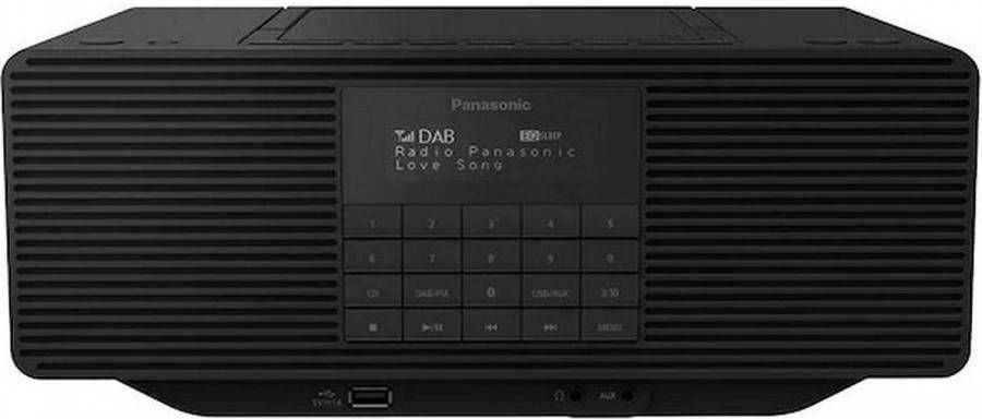 Panasonic Radio RX D70BTEG K zonder treeplank, walnootkleurig eikenfineer