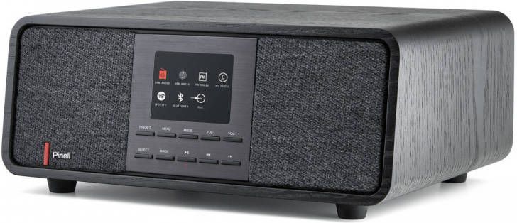 Pinell Supersound 501 Dab+ Internetradio Zwart