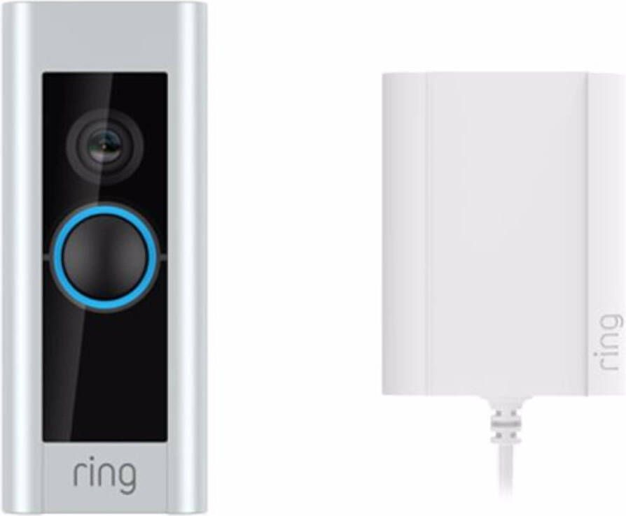 Ring videodeurbel Pro 2(Met adapterstekker )