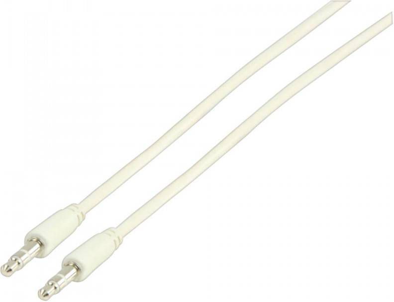 Bertje Bel Webwinkels Valueline 3 Meter Slanke Audio Aux Kabel 3.5mm Naar 3.5mm Male Jack
