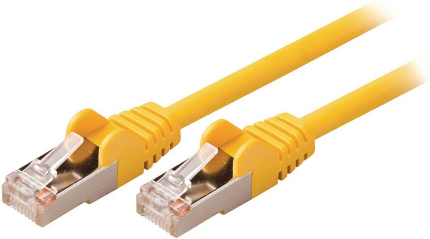 Valueline Cat5e Sf/utp Netwerkkabele 0.25 M Geel