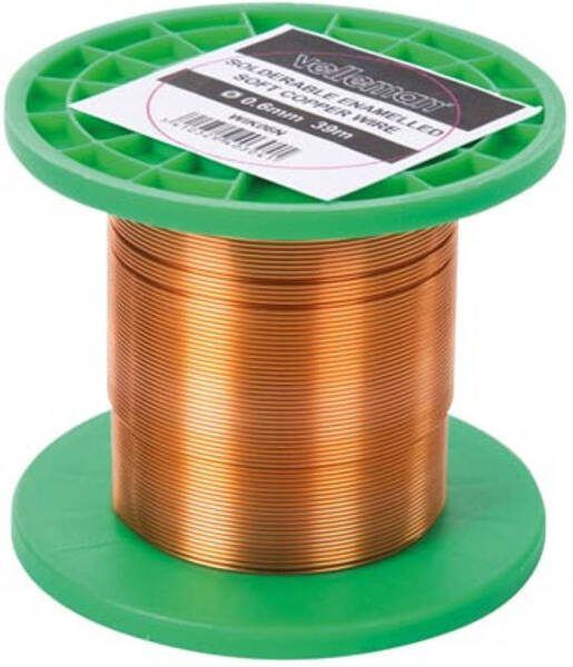 Velleman Wikkeldraad Ø0.6mm 39m 2.4 Ohm
