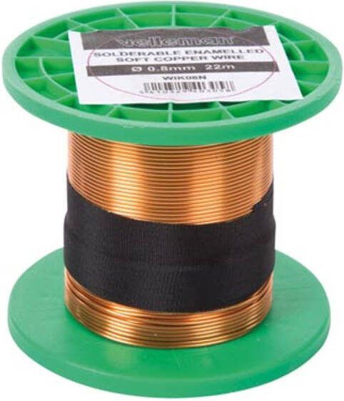 Velleman Wikkeldraad Ø0.8mm 22m 0.75 Ohm