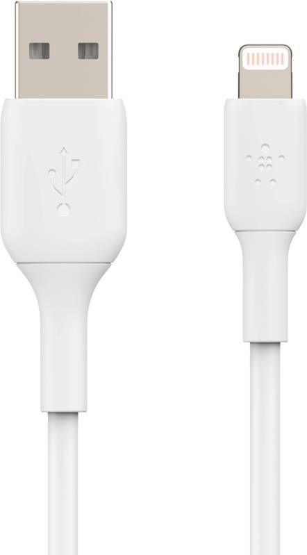 Belkin BoostCharge Usb A naar Lightning Kabel 2m Kunststof Wit