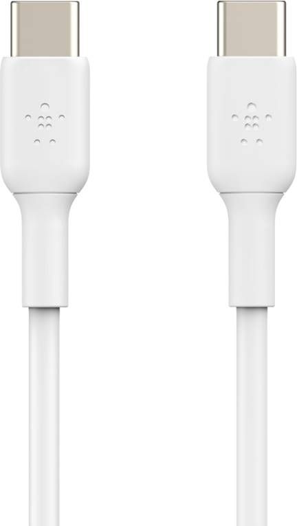 Belkin Usb C naar Usb C Kabel 60W 2m Kunststof Wit