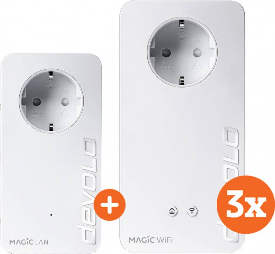 Devolo Magic 2 WiFi next Multiroom Kit + Uitbreiding(NL )