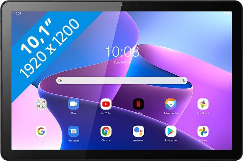 Lenovo Tab M10(3de generatie)10.1 inch 64GB Wifi Grijs