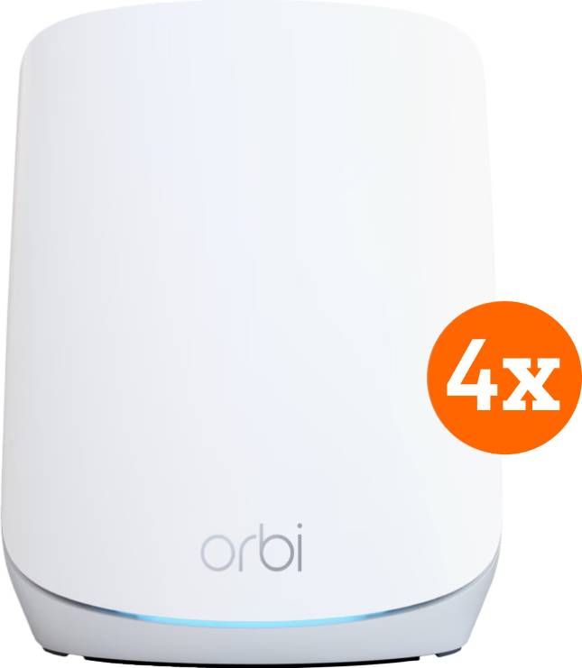 Netgear Orbi RBK763s Mesh Wifi 6(4 pack )