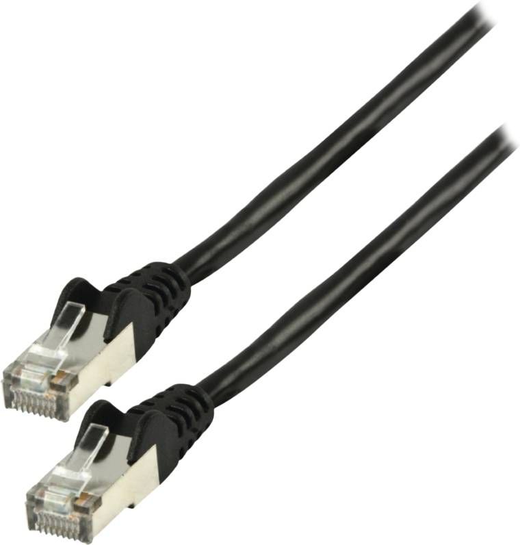 Valueline Netwerkkabel FTP CAT6 1 meter Zwart