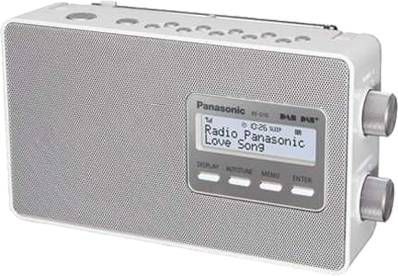 Panasonic RF D10EG W Draagbare DAB+ Radio Wit