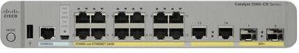 Cisco NWork Catalyst 3560 CX 12 Port PoE 10G Uplinks IP Base