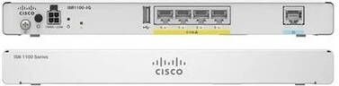 Cisco NWork ISR1100 Series Router 4 Eth LAN/WAN Ports 4G RAM