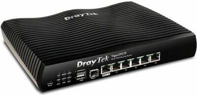 DrayTek Vigor 2927F Dual Gigabit WAN breedband glasvezel router