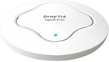 DrayTek VigorAP 912C, 802.11ac Wave 2 Dual Band(2, 4GHz + 5GHz)Ceiling Access Point