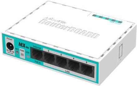 MikroTik hEX lite RB750r2 5 Port Router
