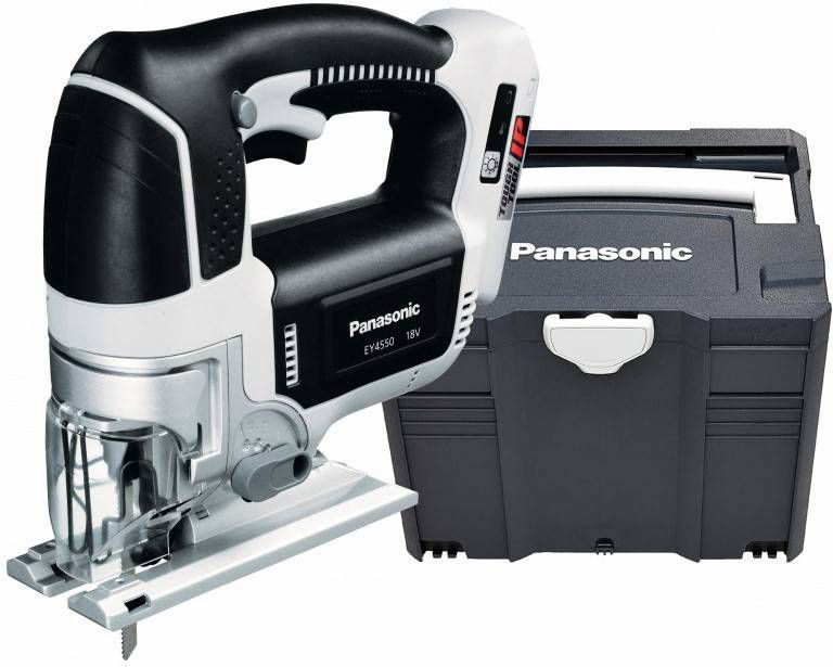 Panasonic EY4550XT 18V Li Ion accu decoupeerzaag body in systainer D greep