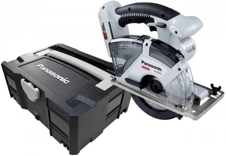 Panasonic EY45A2XMT 14, 4/18V Li Ion Accu Cirkelzaag Body In Systainer 135mm