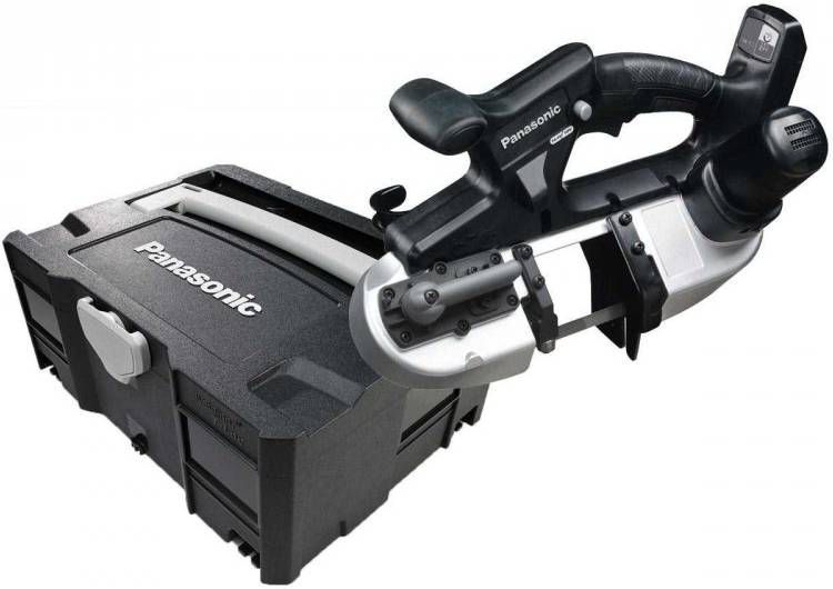 Panasonic EY45A5XT 18V Li ion bandzaag body in systainer 730 x 13 x 0, 5mm