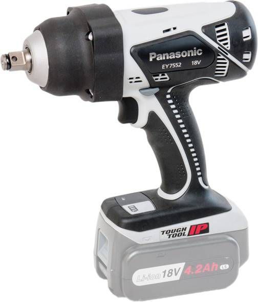Panasonic EY7552X 18V Li Ion Accu slagmoersleutel body 470Nm 1/2" koolborstelloos