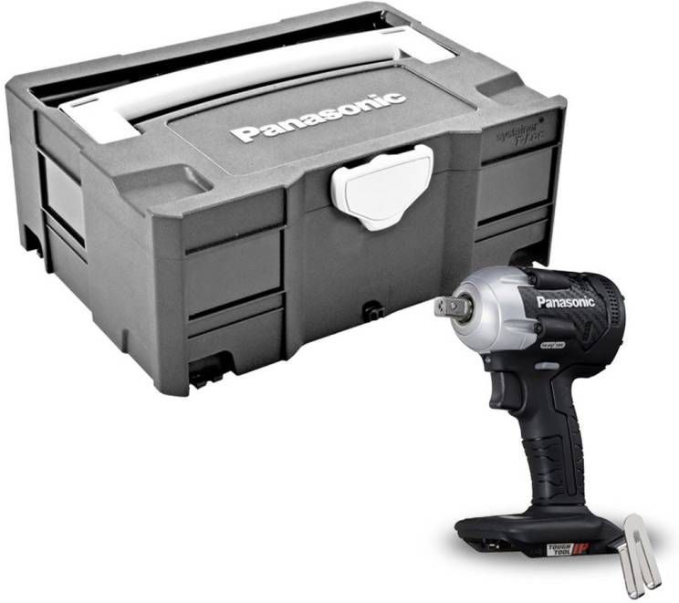 Panasonic EY75A8XT 14.4 18V Li Ion Accu slagmoersleutel body in T Loc 205Nm 1/2" koolborstelloos