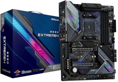 ASRock B550 Extreme4, ATX, 4xDDR4