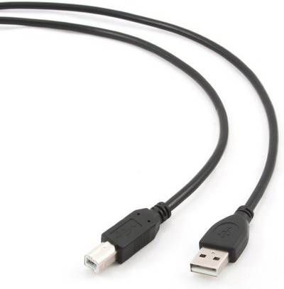 Cablexpert USB 2.0 kabel, USB A stekker/USB B stekker, 1, 8