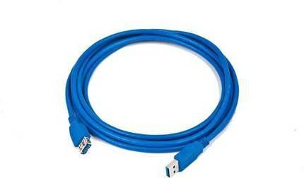 Cablexpert USB 3.0 kabel, USB A stekker/USB A stekker, 1, 8 m, blauw