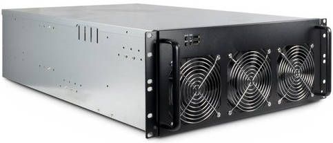 INTERTECH Inter Tech Mining Rack 4W2 4HE 6 x 120