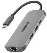 USB Type-C naar Gigabit Lan Adapter + USB-C Power