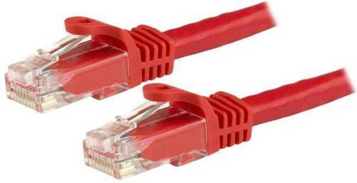 Startech 0.5m Rood Snagless Cat6 Patch K