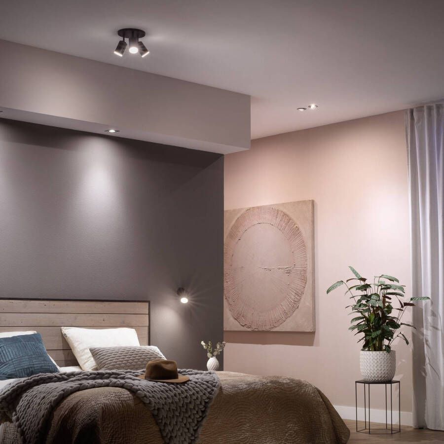 PHILIPS HUE Centura inbouwspot wit en gekleurd wit 1-lichts aluminium rond