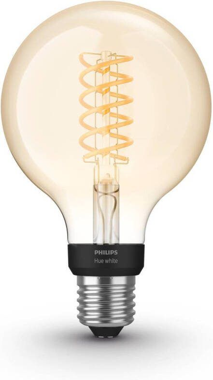 Philips Hue White 7 W E27 filament lamp Globe G95