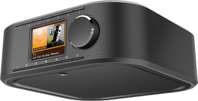 Hama Digitale radio(dab+)Internetradio digitale radio wifi/BT/DAB+, zwart Spotify, inclusief app