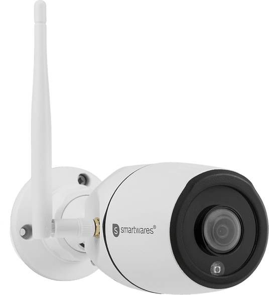 Smartwares IP camera voor buiten 180°, 19, 6x9x6, 3 cm wit