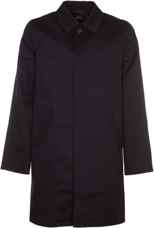 A.P.C. Mac Ville overjas van katoen met steekzakken