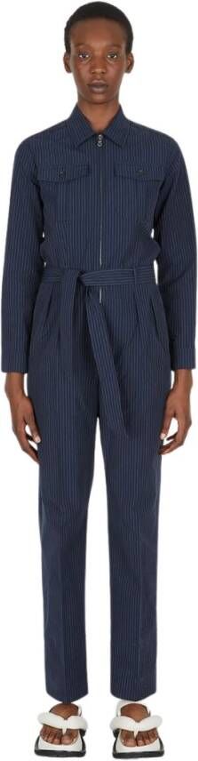 A.p.c. Clementine Jumpsuit , Blauw, Dames