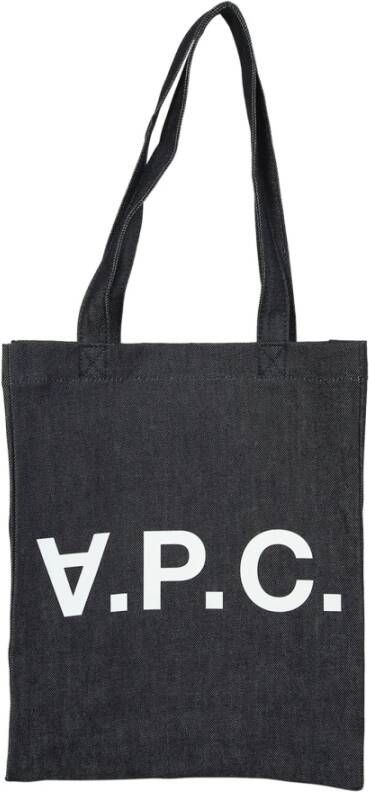 A.p.c. Tote denim bag Totally contemporary and innovative design, it is undoubtedly a must have A.p.c., Blauw, Dames