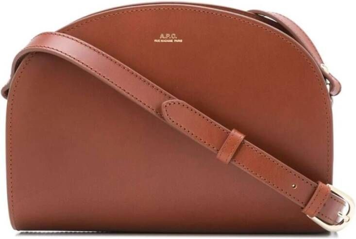 A.p.c. Cross Body Bags , Bruin, Dames