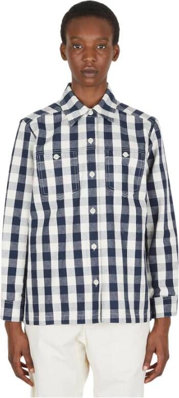 A.p.c. Longsleeve shirts Blauw Dames