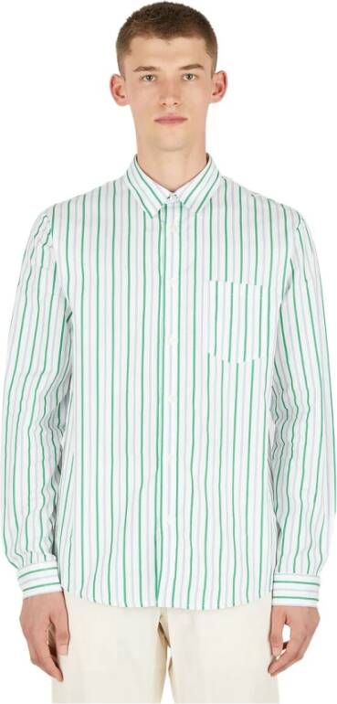 A.p.c. Casual Overhemden Wit Heren