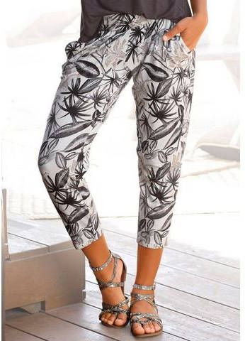 Buffalo Jerseybroek met print all over