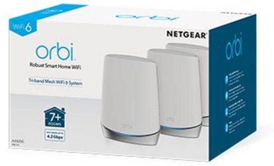 Netgear RBK753-100EUS multiroom router (set van 3 stuks)
